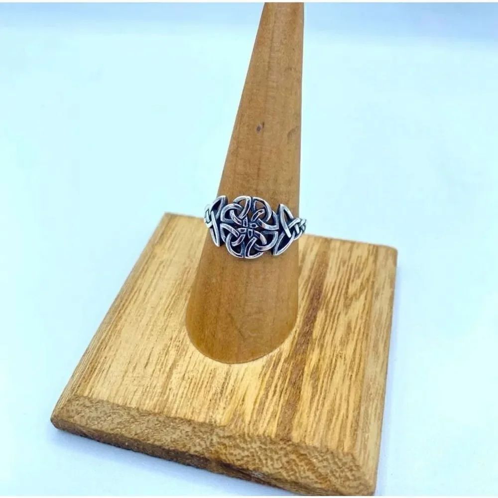 Celtic Sterling Silver Ring Sizes 8,9
